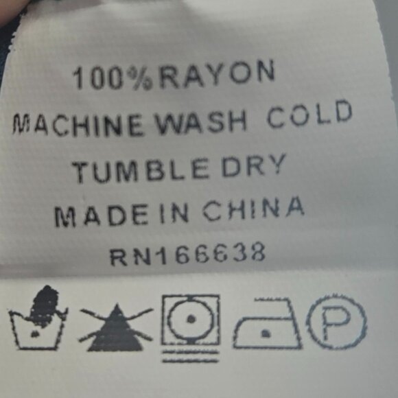 Kindred x Anthropologie Blue Woven Embroidered Asymmetrical Boho Blouse Small - Picture 11 of 11